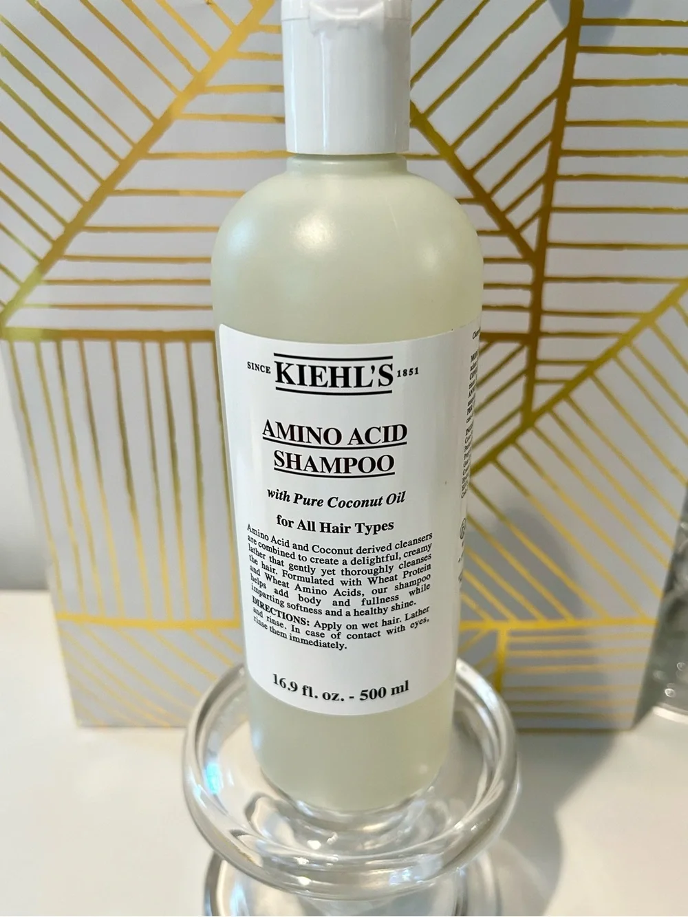 ✨ Kiehl’s Amino Acid Shampoo with Pure Coconut Oil | Jumbo 16.9 oz SEALED